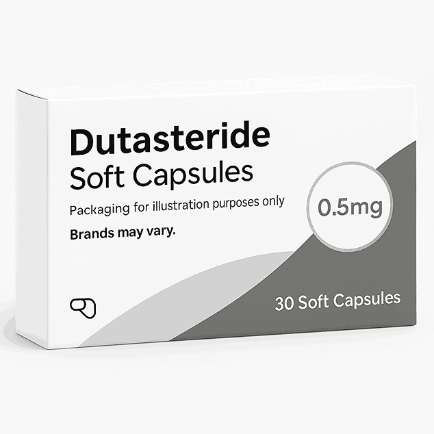 Dutasteride 0.5mg capsules