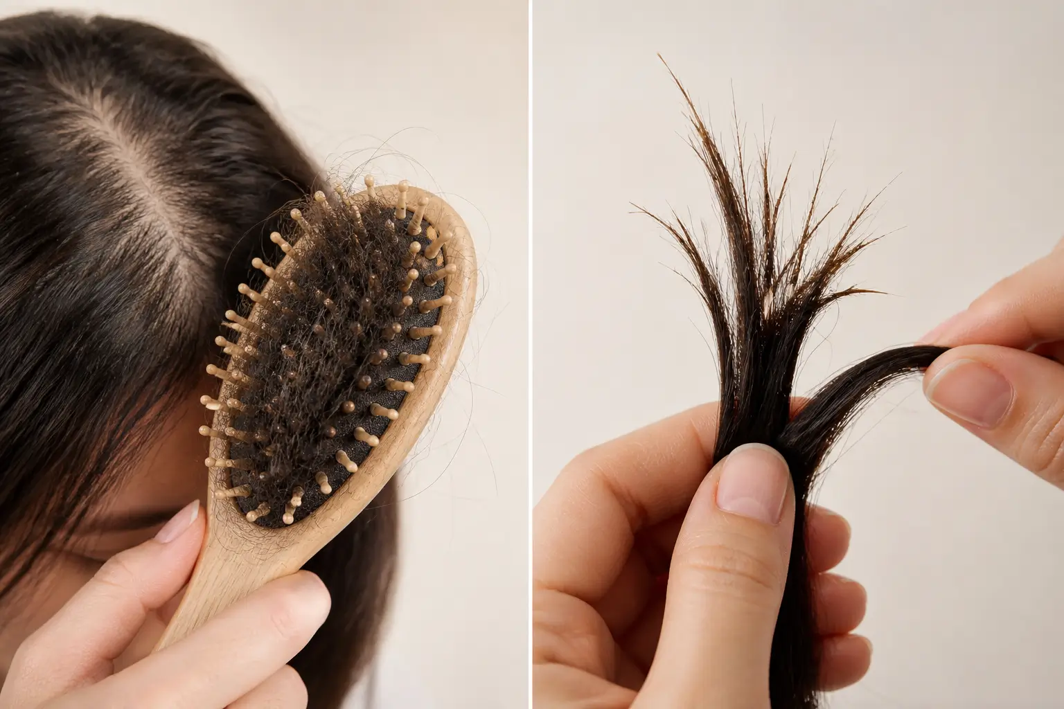 Hair Loss vs Hair Breakage