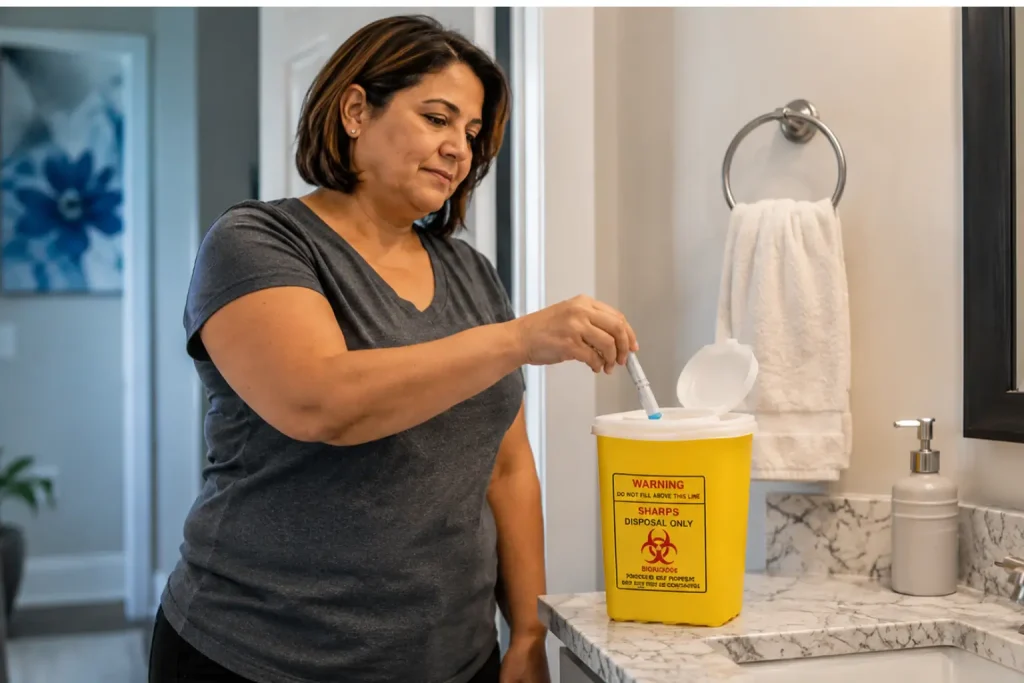 how to store weight loss injections